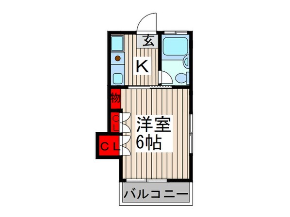 ふじたハイツの物件間取画像